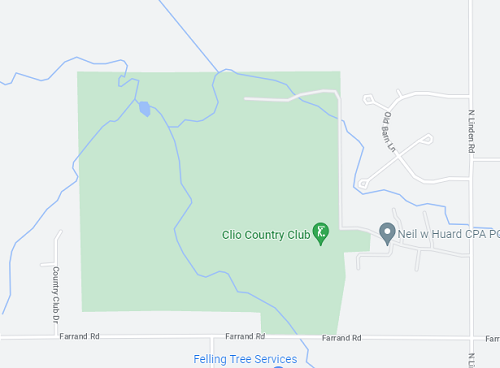 Join Clio Country Club | Private Golf Course | Michigan 810-686-0211 ClioCountryClub MAP
